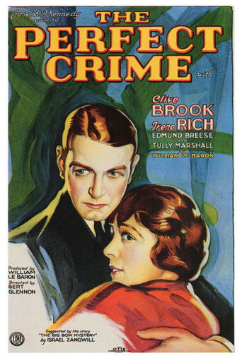 Movie poster for The Perfect Crime (1928)