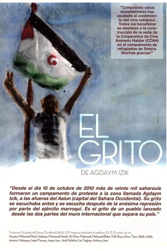 Movie poster for Gdeim Izik's cry (2010)