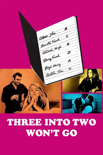 Movie poster for 3 Into 2 Won't Go (1969)