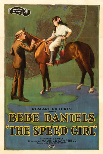 Movie poster for The Speed Girl (1921)
