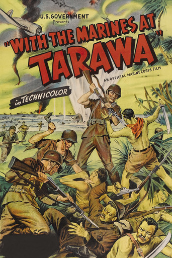 Movie poster for With the Marines at Tarawa (1944)