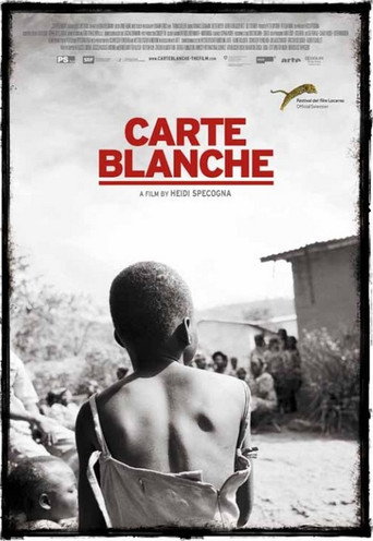 Movie poster for Carte Blanche (2011)