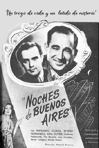 Movie poster for Noches de Buenos Aires (1935)
