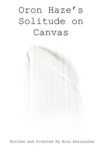 Movie poster for Oron Haze's Solitude on Canvas (2024)