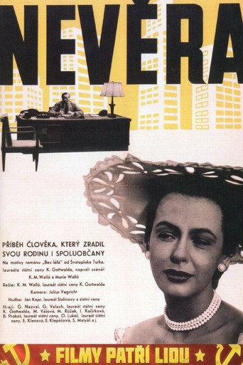 Movie poster for Nevěra (1956)