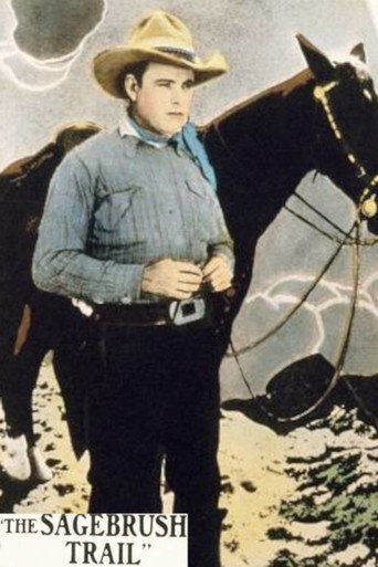 Movie poster for The Sagebrush Trail (1922)
