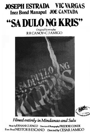 Movie poster for Sa Dulo ng Kris (1977)