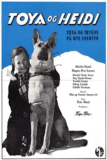 Movie poster for Toya og Heidi (1957)