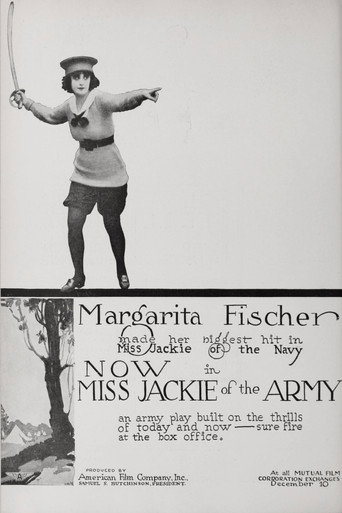 Movie poster for Miss Jackie of the Army (1917)