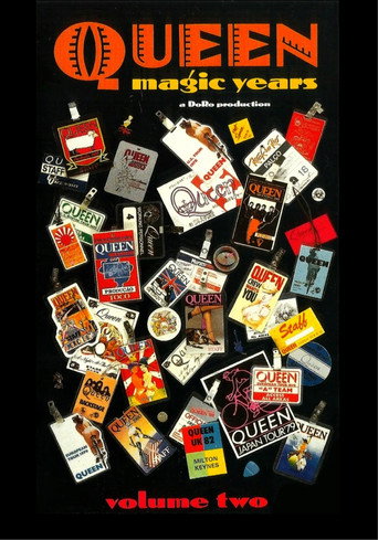 Movie poster for Queen: The Magic Years vol. 2 (1987)