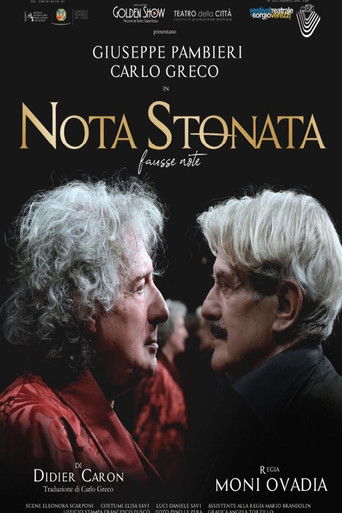 Nota stonata poster