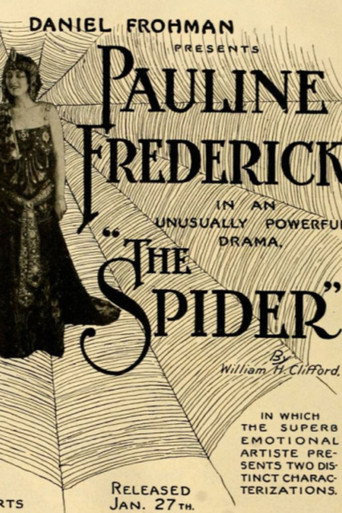Movie poster for The Spider (1916)