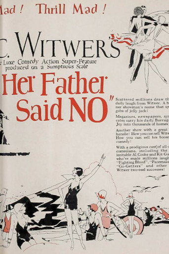 Movie poster for Her Father Said No (1927)
