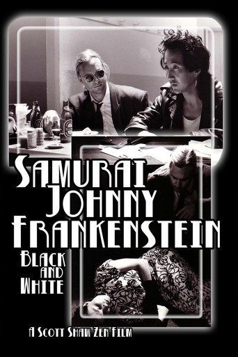 Movie poster for Samurai Johnny Frankenstein Black and White (2014)