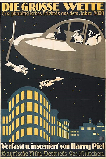 Movie poster for Die große Wette (1916)