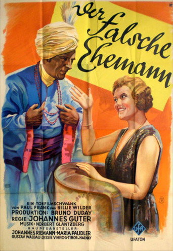 Movie poster for The Wrong Husband (1931)