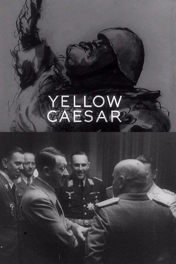 Movie poster for Yellow Caesar (1941)