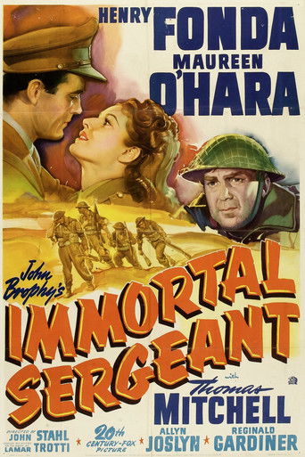 Immortal Sergeant poster