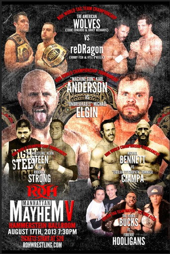 Movie poster for ROH: Manhattan Mayhem V (2013)