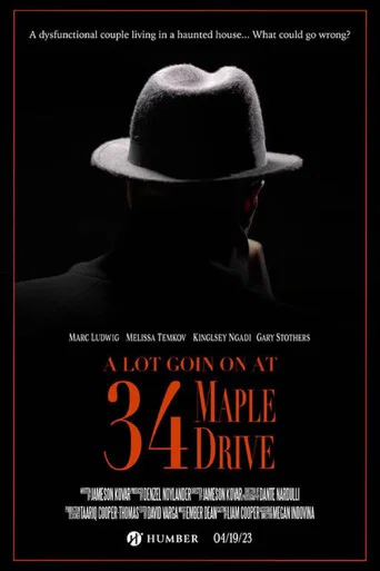 Movie poster for A Lot Going on at 34 Maple Drive (2023)