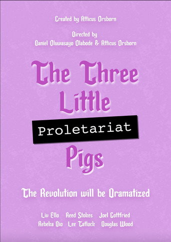 Movie poster for The Three Little (Proletariat) Pigs