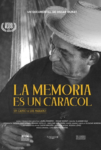 Movie poster for La Memoria es un Caracol (2025)