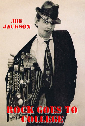 Movie poster for Joe Jackson:  Rock Goes to College (1979)