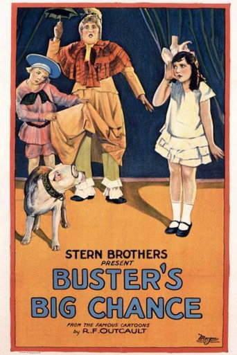 Movie poster for Buster's Big Chance (1928)