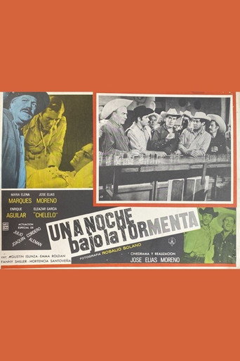 Movie poster for Una noche bajo la tormenta (1969)