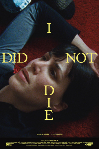 Movie poster for I did not die