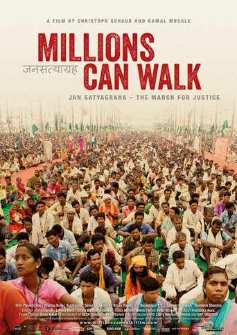 Movie poster for Millions Can Walk (2014)