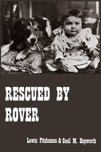 Movie poster for Rescued by Rover (1905)