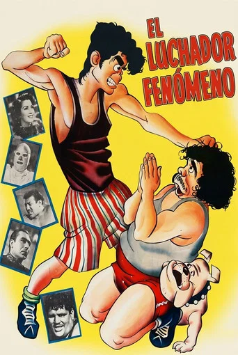 Movie poster for El luchador fenómeno (1952)