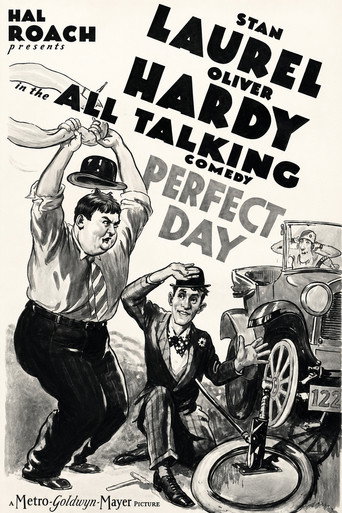 Movie poster for Perfect Day (1929)