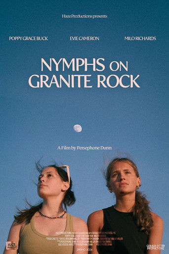 Nymphs on Granite Rock poster