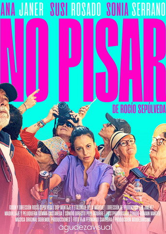 Movie poster for No pisar (2024)