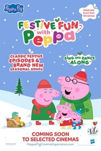 Movie poster for Festive Fun with Peppa (2026)