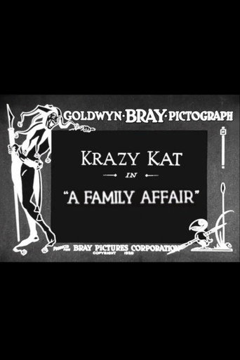 Movie poster for A Family Affair (1920)