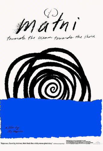 Movie poster for maɬni—towards the ocean, towards the shore (2020)