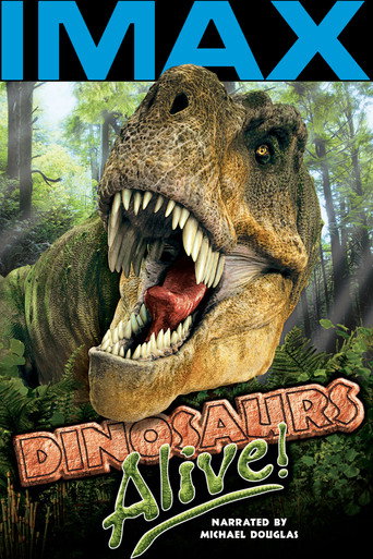 Movie poster for Dinosaurs Alive (2007)