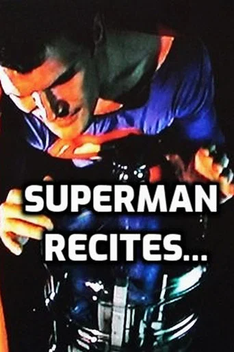 Movie poster for Superman Recites Selections from 'The Bell Jar' and Other Works by Sylvia Plath (1999)