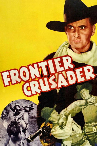 Movie poster for Frontier Crusader (1940)