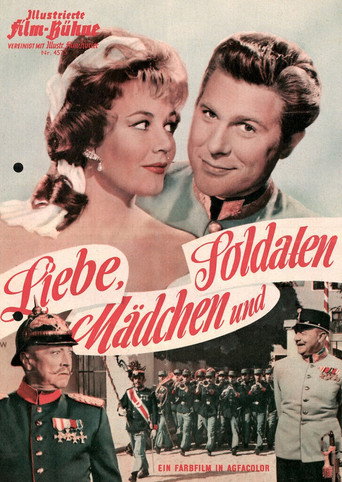 Movie poster for Liebe, Mädchen und Soldaten (1958)