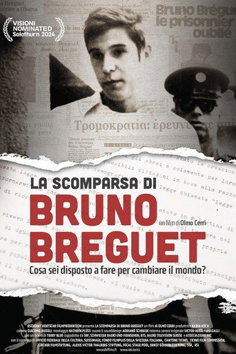 Movie poster for La scomparsa di Bruno Bréguet (2024)
