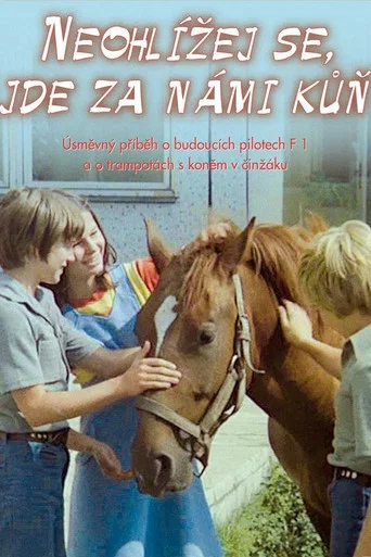 Movie poster for Don't Look Back, There Is a Horse Behind Us (1981)