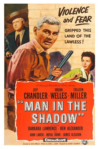 Movie poster for Man in the Shadow (1957)