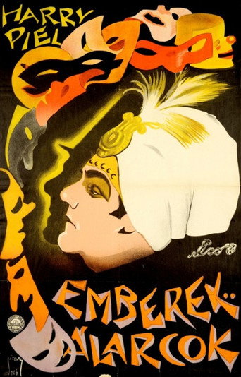 Movie poster for Menschen und Masken, 1. Teil: Der falsche Emir (1924)