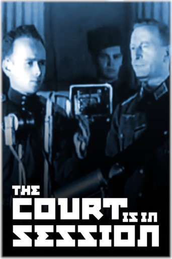 Movie poster for The Court Is in Session (1943)