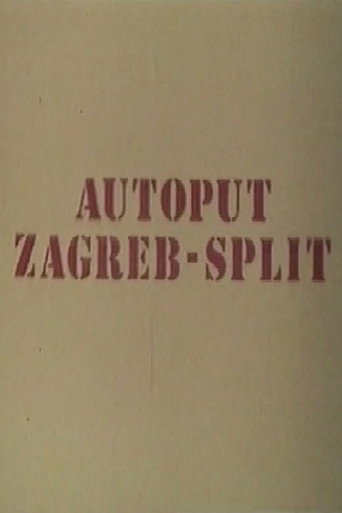 Movie poster for Highway Zagreb-Split (1971)