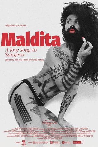 Movie poster for Maldita. A Love Song to Sarajevo (2022)